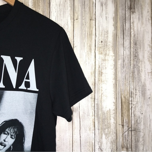 NWT Selena Black Tee - Picture 3 of 5